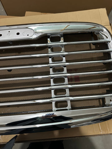 GA-FR-002* FREIGHTLINER COLUMBIA 2001 2002 2003 2004 2005 2006 2007 2008 2009 2010 2011 2012 2013 2014 2015 2016 2017 2018 2019 2020 2021 2022 2023 2024 Chrome Grille with Bug Screen
