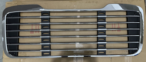 GA-FR-003A* FREIGHTLINER M2 106 112 Chrome Grille 2003 2004 2005 2006 2007 2008 2009 2010 2011 2012 2013 2014 2015 2016 2017 2018 2019 2020 2021 2022 2023 2024 W/O BUG Screen