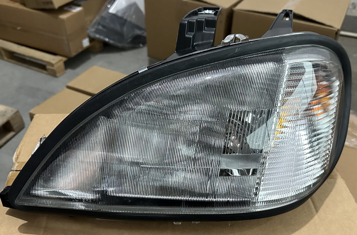 GA-FR-004L* Headlights For FREIGHTLINER COLUMBIA 2000 2001 2002 2003 2004 2005 2006 2007 2008 2009 2010 2011 2012 2013 2014 2015 2016 2017 2018 2019 2020 2021 2022 2023 2024LH Driver Side Assembly Halogen