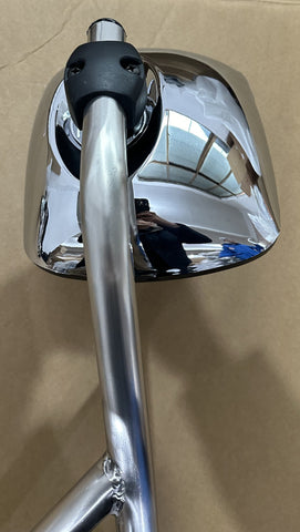 GA-IN-077A-L Hood Mirror Chrome Left Driver Side International DURASTAR -4300 2002 2003 2004 2005 2006 2007 2008 2009 2010 2011 2012 2013 2014 2015 2016 2017 2018 2019 2020 2021 2022 2023 2024