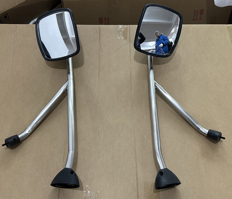 GA-IN-077A-L Hood Mirror Chrome Left Driver Side International DURASTAR -4300 2002 2003 2004 2005 2006 2007 2008 2009 2010 2011 2012 2013 2014 2015 2016 2017 2018 2019 2020 2021 2022 2023 2024