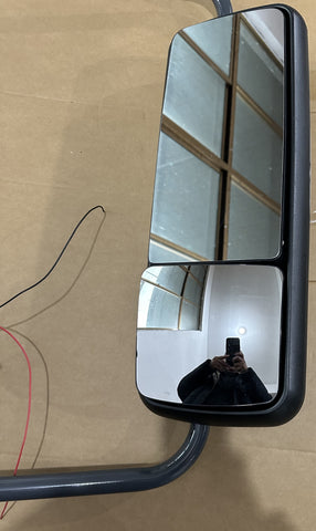 GA-FR-040D-R* DOOR MIRROR CHROME WITH BRACKET RH For FREIGHTLINER CENTURY COLUMBIA 2004 2005 2006 2007 2008 2009 2010 2011 2012 2013 2014 2015 2016 2017 2018 2019 2020 2021 2022 2023 2024