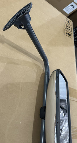 GA-FR-132A-R*FREIGHTLINER CASCADIA 2008 2009 2010 2011 2012 2013 2014 2015 2016 2017 2018 2019 2020 2021 2022 2023 2024 MIRROR CHROME WITH BRACKET