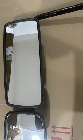 GA-FR-041B-L* Door Mirror Assembly with Arm Left BLACK For FREIGHTLINER M2 2003 2004 2005 2006 2007 2008 2009 2010 2011 2012 2013 2014 2015 2016 2017 2018 2019 2020 2021 2022 2023 2024