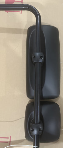 GA-FR-041B-L* Door Mirror Assembly with Arm Left BLACK For FREIGHTLINER M2 2003 2004 2005 2006 2007 2008 2009 2010 2011 2012 2013 2014 2015 2016 2017 2018 2019 2020 2021 2022 2023 2024