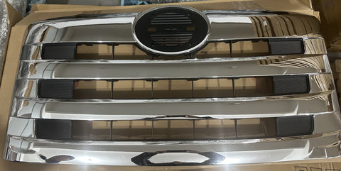 Grill For Hino 238 258 268 338 -2011 2012 2013 2014 2015 2016 2017 2018 Chrome Horizontal Billet Main Grille