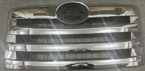 Grill For Hino 238 258 268 338 -2011 2012 2013 2014 2015 2016 2017 2018 Chrome Horizontal Billet Main Grille