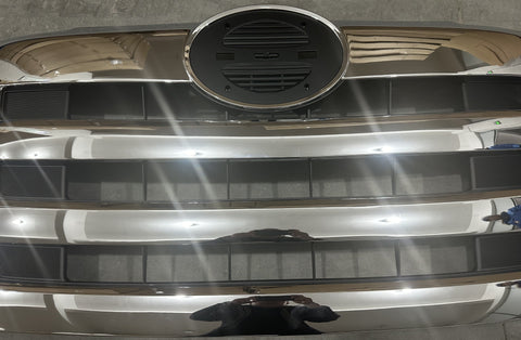 Grill For Hino 238 258 268 338 -2011 2012 2013 2014 2015 2016 2017 2018 Chrome Horizontal Billet Main Grille