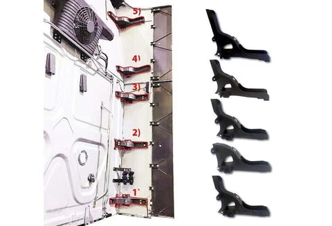 GA-FR-074-2-R*FREIGHTLINER CASCADIA 2008 2009 2010 2011 2012 2013 2014 2015 2016 2017 2018 2019 2020 2021 2022 2023 2024 FAIRING HINGE