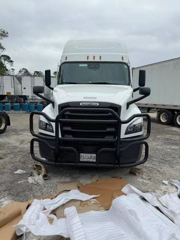 Deer Guard Bumper with Bracket for Freightliner Cascadia 2018 2019 2020 2021 2022 2023 2024