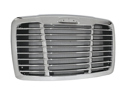 GA-FR-030 FREIGHTLINER CASCADIA 2008 2009 2010 2011 2012 2013 2014 2015 2016 2017 2018 2019 2020 2021 2022 2023 2024 GRILLE WITH BUG SCREEN CHROME OEM:A17-19112-000/A17-15624-003