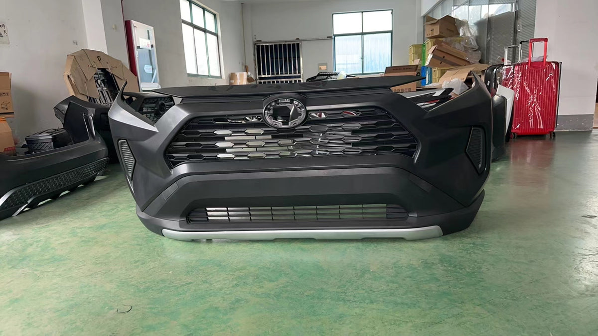 GA-RV19-010 TOYOTA RAV4  2019 2020 2021 LE FRONT BUMPER KIT WITH FOG LAMP