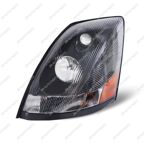 GA-V-001R VOLVO VNL  2003 2004 2005 2006 2007 2008 2009 2010 2011 2012 2013 2014 2015 2016 2017 2018 HEADLAMP BLACK R OEM:20496654