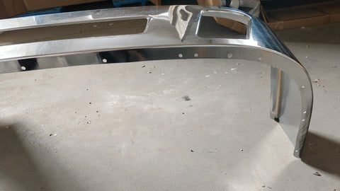 GA-V-068D Volvo VNL 2003 2004 2005 2006 2007 2008 2009 2010 2011 2012 2013 2014 2015 2016 2017 2018 Front Steel Bumper 12" with Bracket