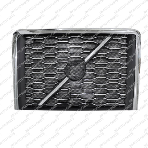 GA-V-077 VOLVO VNL 2003 2004 2005 2006 2007 2008 2009 2010 2011 2012 2013 2014 2015 2016 2017 2018 GRILLE WITH LOGO  AND BUG SCREEN OEM:84724159