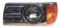GA-MK-012BL MACK CHU613 CV HEADLAMP CHROME COVER L OEM:2M0534AM