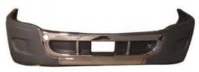 GA-FR-038-3 FREIGHTLINER CASCADIA 2008 2009 2010 2011 2012 2013 2014 2015 2016 2017 2018 2019 2020 2021 2022 2023 2024 BUMPER CHROME W/O HOLE CHROME