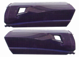 GA-KW-018D L W/ KENWORTH T680 -2012 2013 2014 2015 2016 2017 2018 2019 2020 2021 2022 2023 2024 MIDDLE FAIRING SHORT 176CM W/ HOLE L